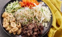 Корейский салат Чафан с мясом говядиной Просто Кухня