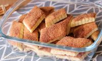 Еврейское домашнее печенье Земелах с корицей
