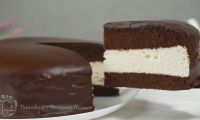 Шоколадный торт Чоко Пай с белковым кремом