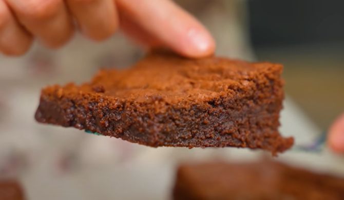 Шоколадное пирожное Брауни без какао рецепт