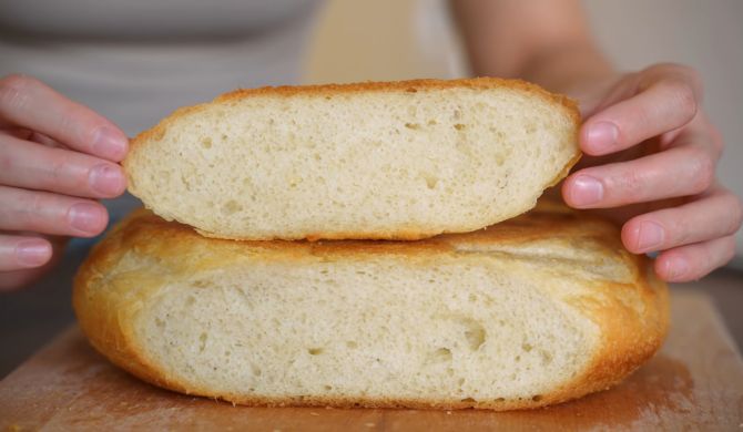 Домашний хлеб на сковороде без духовки рецепт
