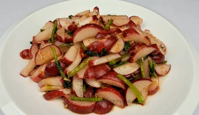 Салат из редиски по корейски рецепт