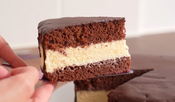 Домашний шоколадный торт Эскимо рецепт