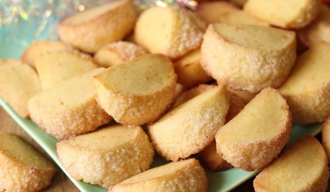 Печенье мандариновые дольки с цедрой рецепт