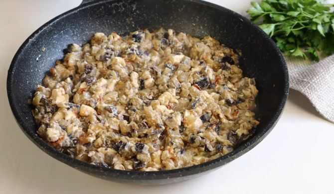 Закуска икра из баклажанов жареная на сковороде рецепт