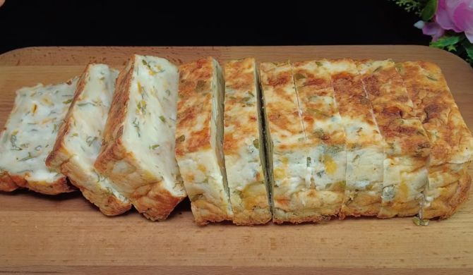 Ленивый пирог из лаваша с творогом и сыром в духовке рецепт