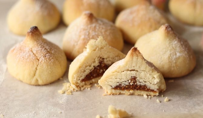 Песочное печенье с инжиром рецепт
