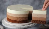 Муссовый торт Три Шоколада классический