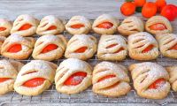 Сметанное печенье песочное с абрикосами