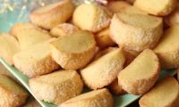Печенье мандариновые дольки с цедрой