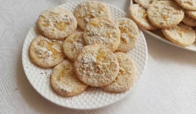 Рассыпчатое печенье с грецкими орехами рецепт