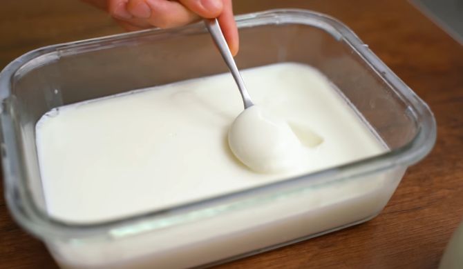 Домашний йогурт из молока без йогуртницы и без закваски рецепт