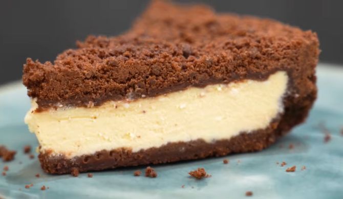 Шоколадный пирог с творогом рецепт