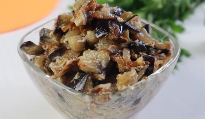 Жареные баклажаны на сковороде как грибы рецепт