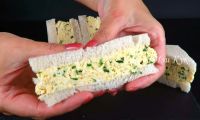 Яичный сэндвич бутерброд с яйцами
