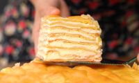 Торт Пломбир из заварного теста