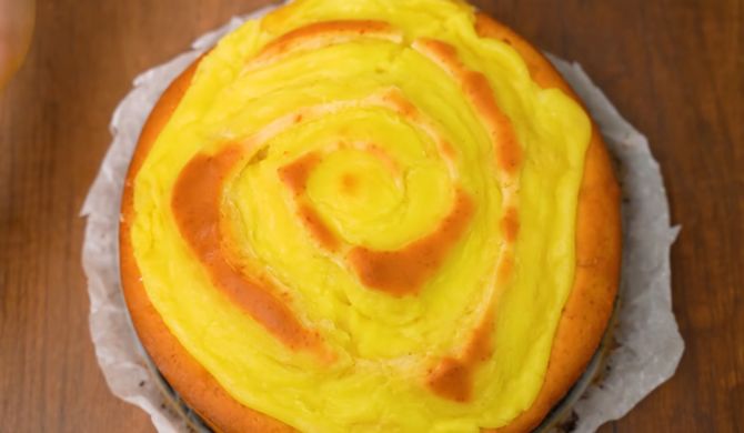 Яблочный пирог с заварным кремом рецепт