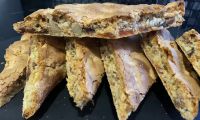 Печенье Мазурка с грецкими орехами и изюмом