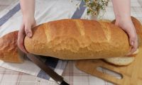 Пшеничный хлеб без закваски на дрожжах в духовке